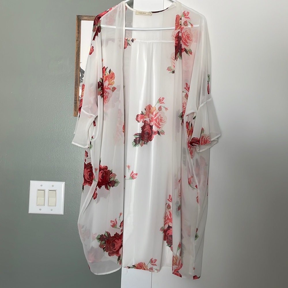 Women’s Floral Kimono